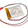 Akumulator; Li-Po; LP103740; 3,7V; 1580mAh; 10x37x40mm; Zabezpieczenie PCM; konektor+ gniazdo 2,54*2piny; AKYGA; RoHS