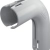 Fitting pipe bend, 90°, (L x H) 91 x 28 mm, head Ø 23 mm, PP, light gray, for M25, 2154056