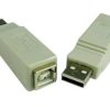 PRZEJSCIE USB A-WT/B-GN