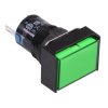 AL6H-P4PGC Green 16mm 24V Rectangle Pilot Light IP65 IDEC