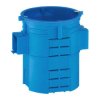 Puszka podtynkowa supergłęboka (80mm) ze śrubami niebieska S60Gw 34009203 /35szt./