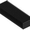 Extruded heatsink, (L x W x H) 50 x 150 x 27 mm, 1.8 to 1.15 K/W, black anodized, 10021611