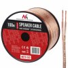 Kabel głośnikowy transparent PVC Maclean, 2*1.5mm2 / 48*0.20 CCA...