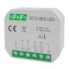 Ściemniacz oświetlenia 230 V do LED z pamięcią ustawień natężenia oświetlenia i funkcją Softstart SCO-802-LED F&F FILIPOWSKI