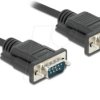 86573 Serial cable, RS-232, connector/connector, 1 m