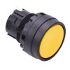 YW1B-M1Y Yellow 22mm Momentary Push Button Bezel for Non-illuminated IDEC