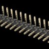 20-pin header, angled, pitch 2.00
