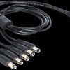 83288 DC splitter 5.5 x 2.1 mm 1 x socket > 5 x plug