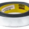 Taśma metalizowana szerokość 25mm Taśma aluminiowa grubość folii 0.085mm 3M wytrzymałość termiczna +316°C 5,7 N/cm