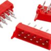 Listwa stykowa PCB 22-pinowe WR-MM raster: 2.54 mm Prosty 2-rzędowe Wurth Elektronik Otwór przelotowy 250 V W osłonie