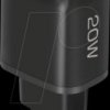 256974 USB (PD) charger, 5 - 12 V, 3 A, USB-C, 20 W, black