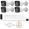 Zestaw monitoringu Hilook 4 kamery IP IPCAM-B8-30DL z dyskiem 1TB