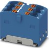 Distribution block, push-in connection, 0.14-2.5 mm², 6 pole, 17.5 A, 6 kV, blue, 3002864