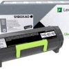 Lexmark Toner MS517 MS617 MX517 MX617 tusz oryginalny Czarny 20000 strony 51B0XA0