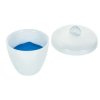 Eisco CH0074F Porcelain Crucible 50ml Capacity with Lid