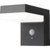 Sygonix SY-4715526 Solar spotlight with motion sensor 6W IP44 black