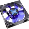 NoiseBlocker BlackSilent Fan X2 Wentylator do obudowy PC czarny (S x W x G) 80 x 80 x 25 mm