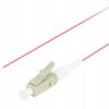Pigtail światłowodowy FO MM LC/UPC 50/125 OM4 Easy Strip purple 2m LANBERG