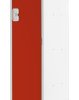 Szafka przemysłowa 1-drzwiowa, materiał: Stal, kolor: Czerwony, 1800 mm x 300 mm x 450mm, RS PRO