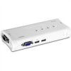 Przełącznik Kvm Trendnet Tk-407K 4-Portowy Zestaw Usb