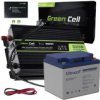 Zestaw Przetwornica Green Cell 12V-Igt/Br230v 300W/600W Czysty Sinus +...