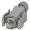 Złącze RJ45, VS-08-RJ45-5-Q/IP67-BK Złącze RJ45 Męski Kabel Cat5 Phoenix Contact Ekranowane, proste 8-żyłowe 1