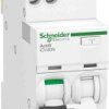 Wyłącznik różnicowoprądowy z członem nadprądowym RCBO, 1-biegunowy, 16A, 30mA, na szynę DIN, Schneider Electric, A9