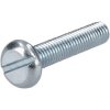 R-TECH 337027 Slotted Pan Head Machine Screws BZP M5 25mm - Pack Of 100