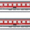 Wagon osobowy Märklin 42989 Wagon osobowy Märklin 42989 H0 München-Nuremberg Express skład 2 pociągów DB AG