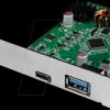 PC0089 PCI Express Card, USB 3.2 Gen2x1, 1x USB-C PD 3.0 & 1x USB 3.0