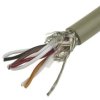 Kabel do transmisji danych 4 -parowy 0,23 mm² 8 -rdzeniowy Ekranowany 24 AWG AWG PVC 300 V