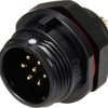 Złącze IP68 serii SP13 Weipu SP1312 / P 7, 1 szt.