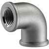 Angle, 25 bar, malleable cast iron, hot-dip galvanized, for pipe systems, 112891