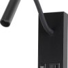 Lampka nocna, ścienna V-TAC VT-88064 241516 3 W czarny 120 lm