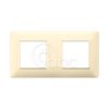 Ramka ozdobna Plana, 2+2M, Cream, 14643.04