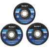 BlueSpot Tools 19642 Sanding Flap Disc Set 3 Piece 115mm (4.1/2in)