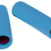 Protection and insulating grommet, inside Ø 5 mm, L 25 mm, light blue, PCR, -30 to 90 °C, 02010005020