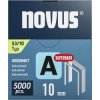 Novus 042-0763 Staple Strip Type 53, 5000 pieces, 10x11.3mm Fine Wire