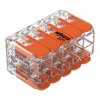 WAGO COMPACT 221-420 Szybkozłączka 10x 0,2-4,0mm2 uniwersalna (na drut / na linkę) 450V/32A ORYGINALNA 15szt.