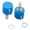 Multi-turn rotary potentiometer with protection resistor 3590S 100K ohm with adjustable resistance