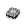 Przełącznik obrotowy, 100 mA, 5V dc, 16-położeniowy, Nidec Components SA-7000