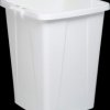 1800474010 Waste container 90 l, white, without lid