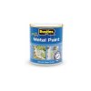 Rustins MPWH500 Quick Dry Metal Paint Smooth Satin Finish White 500ml