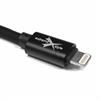 Przyłącze USB 2.0 A wtyk - iPhone LIGHT 2,0m silikonowe czarne