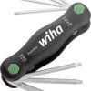 Wiha 23051 TORX wewnętrzny Zestaw kluczy trzpieniowych T 7, T 8, T 9, T 10, T 15, T 20, T 25 7 szt.