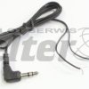 Wtyk Jack 3,5mm stereo z kablem 1,5m