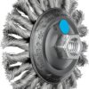 PFERD TOOLS COMBITWIST szczotka stożkowa pleciona KBG Ø 115 x 15 mm Drut ze stali nierdzewnej M14 Ø 0,35 do szlifierki k