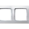 KARO Ramka 2 podwójna biały R-2S/00 OSPEL