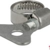 19572 Hose clip with wing nut, 13 - 19 mm, 10 pieces, metal