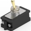 Toggle switch, 2 pole, latching, On-Off, 10 A/250 VAC, 1520228-3